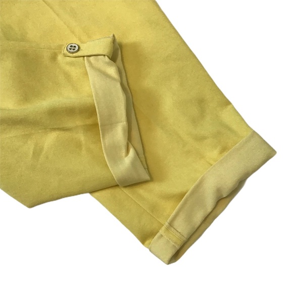 Click Collection TLC Canary Yellow Bermuda Shorts - Picture 5 of 9